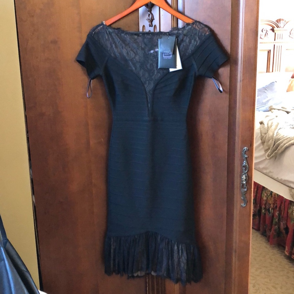 Black Herve Leger Dress